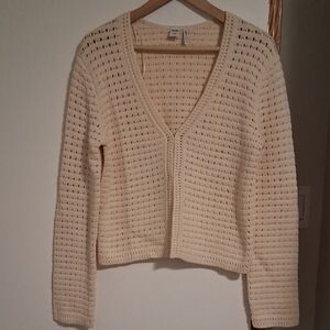 Cotton Blend Cardigan